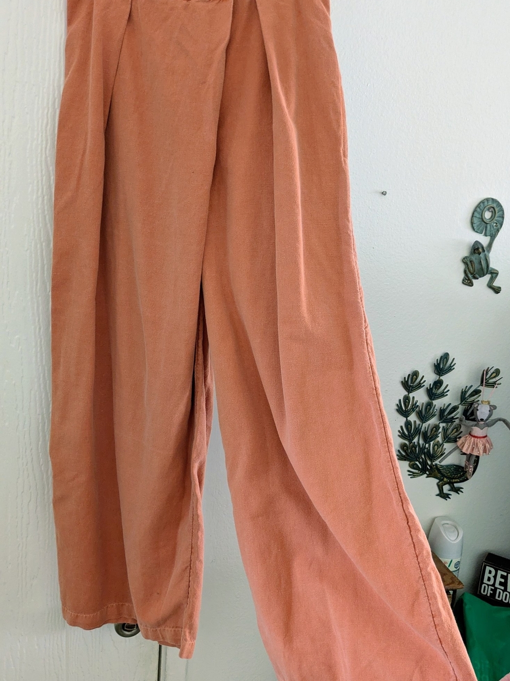 Linen pants WITH POCKETS  85% linen 15% cotton
Loose and relaxed lWide-Leg